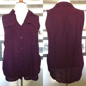 Plum Garage sleeveless shirt